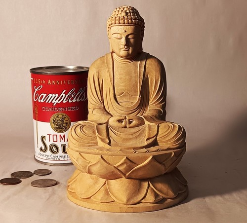 1900s seated buddha vtg - buddha,
